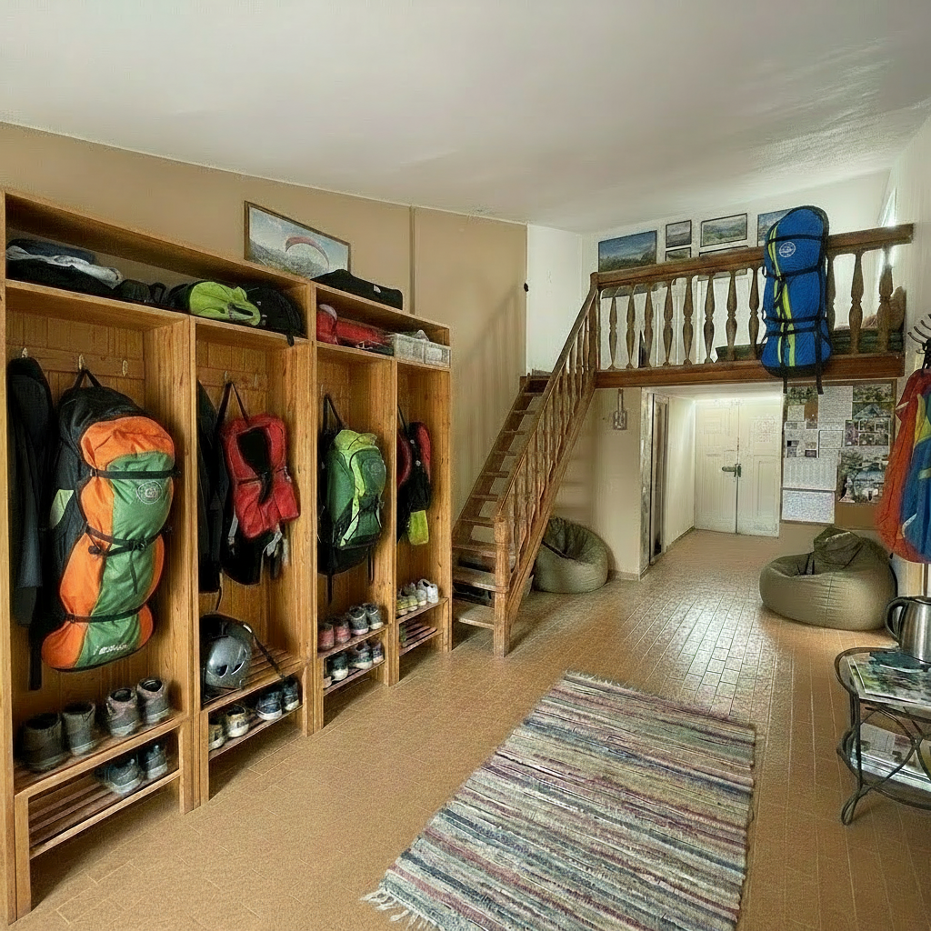 Gear room — concept render